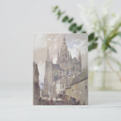 バイユー大聖堂、南東からの眺め ポストカード (スタンド正面)