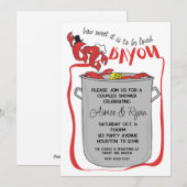 バイユー・クローフィッシュ・ボイルの招待状 招待状 (正面/裏面)