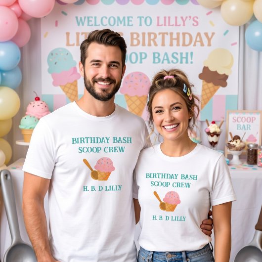 バイラルな雰囲気の誕生日をお祝いする親 Tシャツ