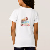 バイラルな雰囲気の誕生日ゲスト Tシャツ (裏面)
