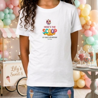 バイラルな雰囲気の誕生日ゲスト Tシャツ