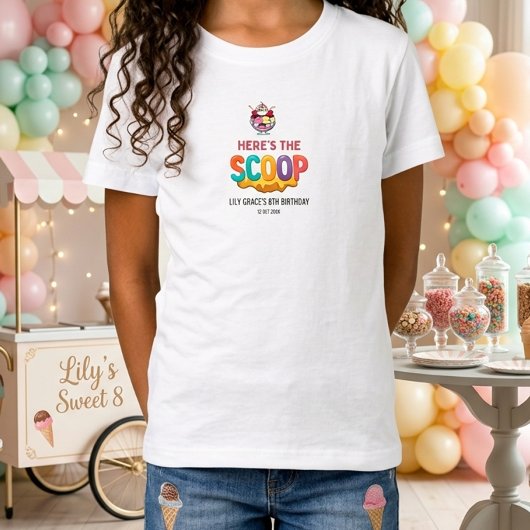 バイラルな雰囲気の誕生日ゲスト Tシャツ