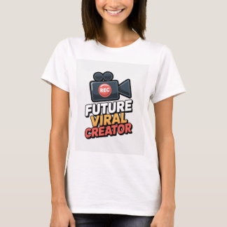 バイラルクリエイターの卵 笑える ソーシャルメディア キッズTシャツ Tシャツ