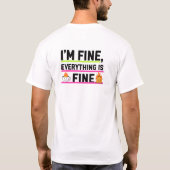バイラルバイブズ コレクション Tシャツ (裏面)