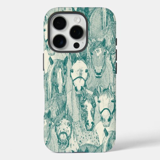 バイリダンパールの馬 Case-Mate iPhoneケース (裏面)