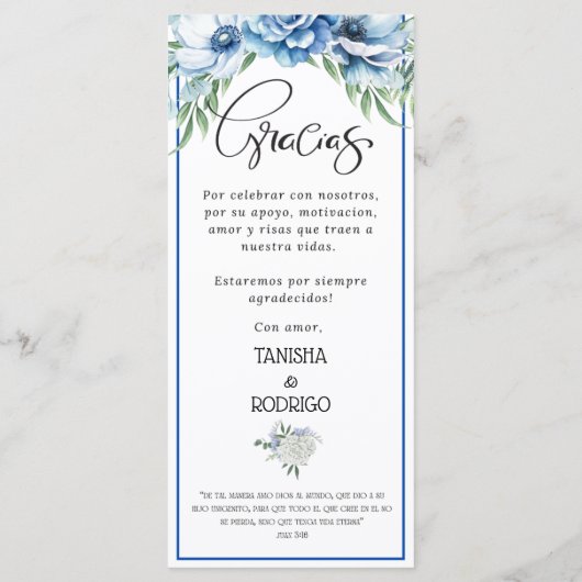 バイリンガルお礼結婚メニュー/ Eng -スパ メニュー (裏面)