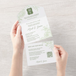 バイリンガルのベトナムランカルス伝統的 オールインワン招待状