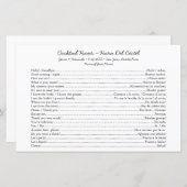 バイリンガルカクテルアワー会話スターター (正面/裏面)