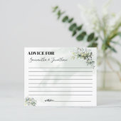 バイリンガルシャワーカード用ユーカリアドバイス (スタンド正面)