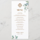 バイリンガルベトナムのユーカリプタスソングHy メニュー (正面)