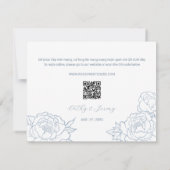 バイリンガルベトナム牡丹ソングHy Dusty Blue RSVP (裏面)