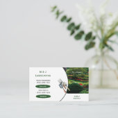 バイリンガルローンサービス事業 名刺 (スタンド正面)