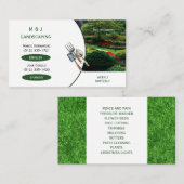 バイリンガルローンサービス事業 名刺 (正面/裏面)