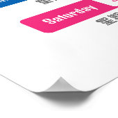 バイリンガル幼稚園ポスター ポスター (角)