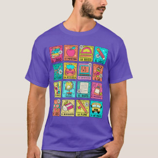 バイリンガル教師 バックトゥスクール スペイン語教師 ステッカー Tシャツ