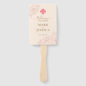 バイリンガル結婚式 プログラム&サンキューベトナム ハンドファン (正面)