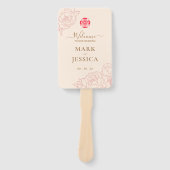 バイリンガル結婚式 プログラム&サンキューベトナム ハンドファン (正面)