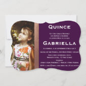 バイリンガル2面キンセアニェラフォト招待状 招待状 (裏面)