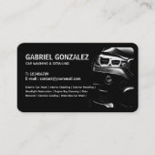 バイリンガル・ビジネス・カードの自動詳細化 名刺 (正面)