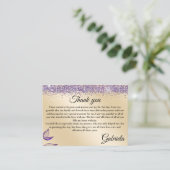 バイリンガルQuinceaneraありがとう – Gracias Favor エンクロージャーカード (スタンド正面)