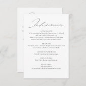 バイリンスペインのガル英語ダブル結婚サイド エンクロージャーカード (正面/裏面)