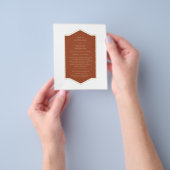 バイリンスペインのガルBodaバジェット結婚ズ チラシ (手)