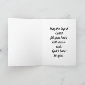 バイリンホリデーカード付き2つのエンジェルス シーズンカード (内部)