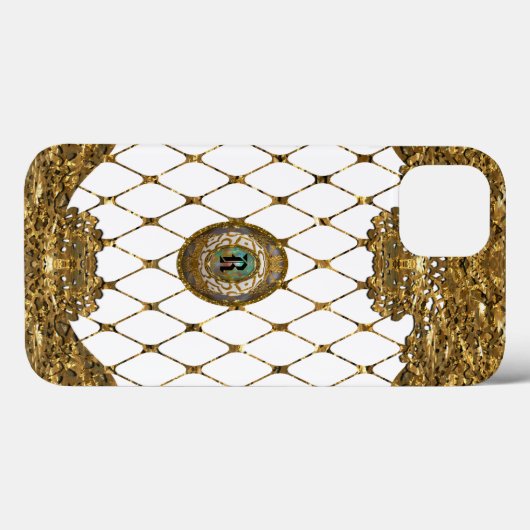 バイレコーエレガントルトモノグラム Case-Mate iPhoneケース (裏面 (横))