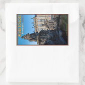 バイロイスノイスシュロス 長方形シール (バッグ)