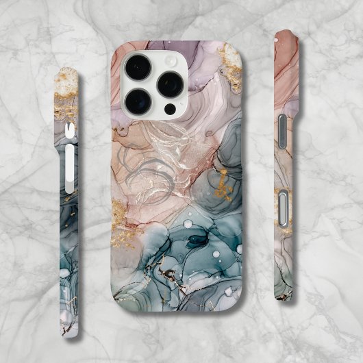 バイロウィースワーズマウブブルー金ゴールドiPhoneケース Case-Mate iPhoneケース