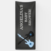 バイロックスターギターベイビーシャワー 横断幕 (縦)