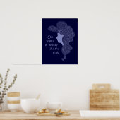 バイロンのレディーポスター ポスター (キッチン)