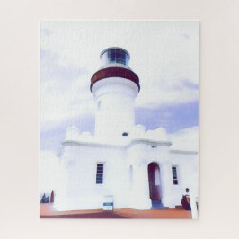 バイロンベイオーストラリアのライトハウス挑戦的 ジグソーパズル
