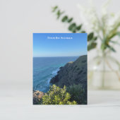 バイロンベイオーストラリア海の景色1 ポストカード (スタンド正面)