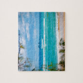 バイロンベイワテゴビーチオーストラリア ジグソーパズル (縦)