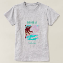 バイロンベイヴィンテージヒップスターオーストラリア旅行 Tシャツ