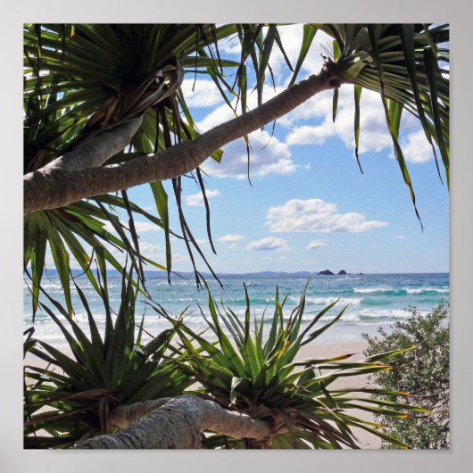 バイロンベイ写真 ポスター (正面)