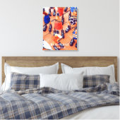 バイロン予測できなベイオーストラリア旅行プリント キャンバスプリント (インサイチュ (寝室))