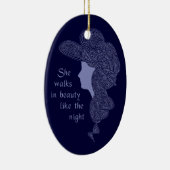 バイロン卿 セラミックオーナメント (右)