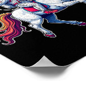 バイロン宇宙飛行士の自閉症意識ユニコーン自閉症 ポスター (角)