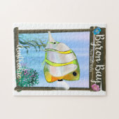 バイロン湾オーストラリア旅行ポスター。 ジグソーパズル (横)