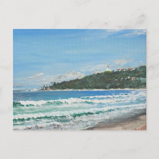 バイロン湾オーストラリア。27/11/1998 ポストカード (正面)