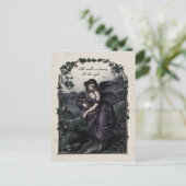 バイロン「彼女が歩く美しい」はがきビクトリアン ポストカード (スタンド正面)