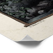 バイロン「彼女は美しいで歩く」ビクトリアン第17条x22 ポスター (角)