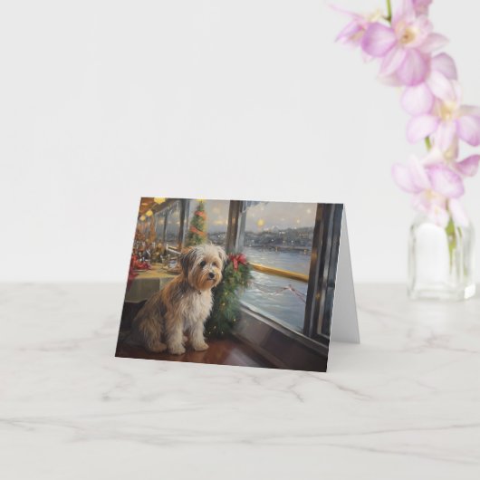 バイワーテリアのクリスマスクルーズ:ポーソムホリデー カード (蘭)