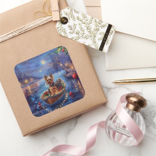 バイワーテリアクリスマスフェスティバル航海 スクエアシール (ギフト)