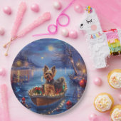 バイワーテリアクリスマスフェスティバル航海 ペーパープレート (パーティー)