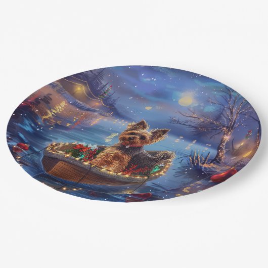 バイワーテリアクリスマスフェスティバル航海 ペーパープレート (アングル)