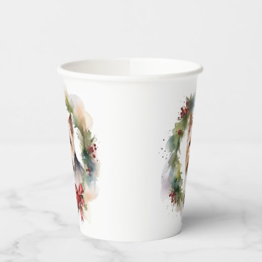 バイワーテリアクリスマスリースフェスティバルカップ 紙コップ (左)