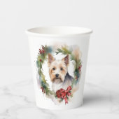 バイワーテリアクリスマスリースフェスティバルカップ 紙コップ (正面)